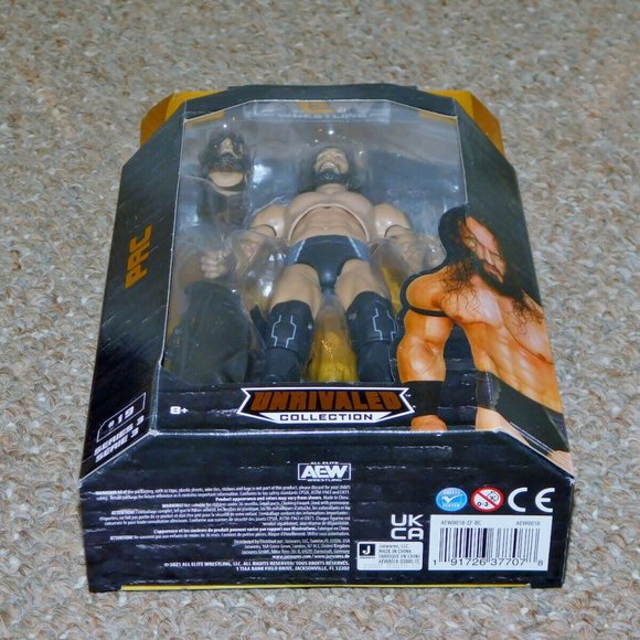 2021 Jazwares AEW Unrivaled Series 3 Pac Figure MIB Brand New Death Triangle - Picture 4 of 8